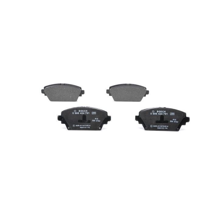 Тормозные колодки Bosch 0 986 424 791 Фото