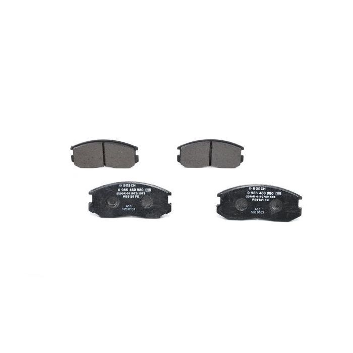 Тормозные колодки Bosch 0 986 460 980 Фото