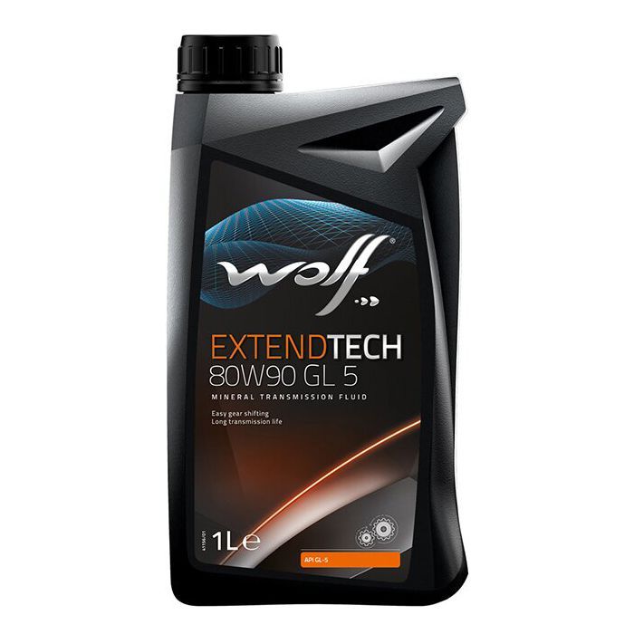 Трансмиссионное масло Wolf EXTENDTECH 80W90 GL 5 1л Фото