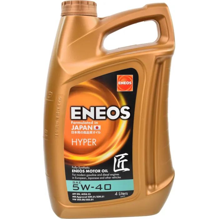 Моторное масло ENEOS HYPER 5W-40 4л Фото