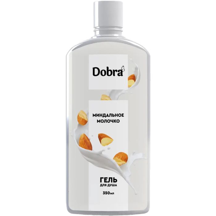 Гель для душа Dobra Миндальное молочко 350 мл Фото