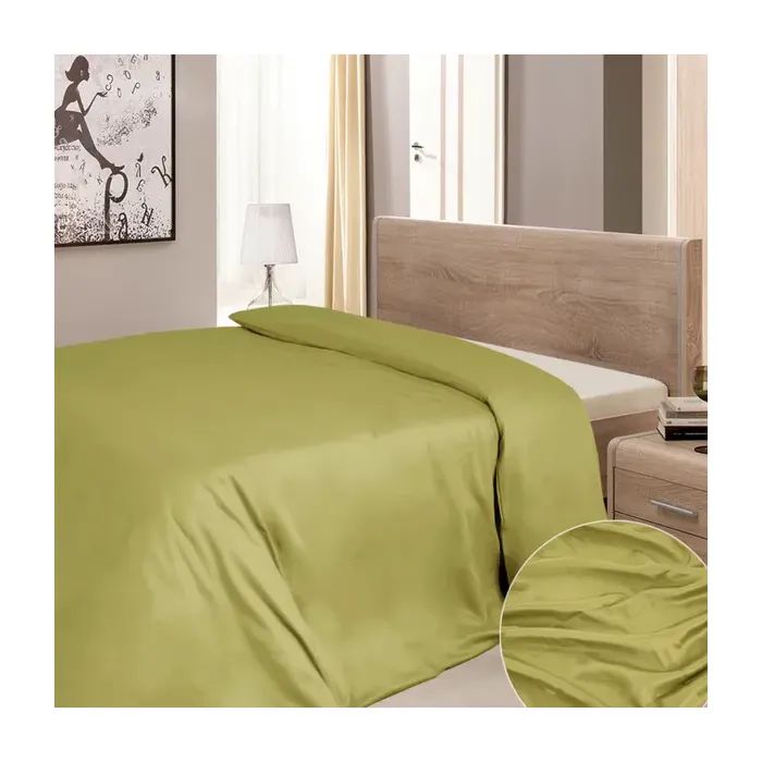 Пододеяльник Ярослав бязь 05 оливковый 200х215 Фото