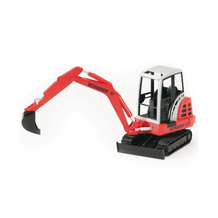 Спецтехника Bruder мини-экскаватор гусеничный Schaeff HR16 Фото