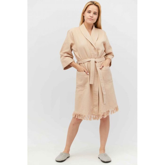 Халат Прованс женский MACADAMIA хлопковый размер S Фото