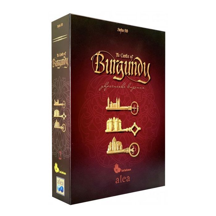 Настольная игра Lelekan Замки Бургундии (Castles of Burgundy, украинский) Фото