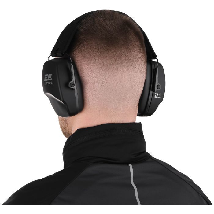 Наушники для стрельбы 2E Defence NRR 25 dB пасивні Black Фото 3
