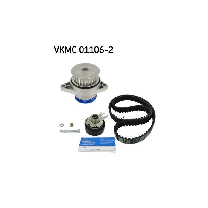 Комплект ремня ГРМ с помпой SKF VKMC 01106-2 Фото