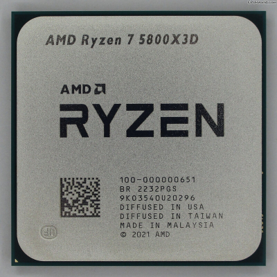 Процессор AMD Ryzen 7 5800X3D Фото