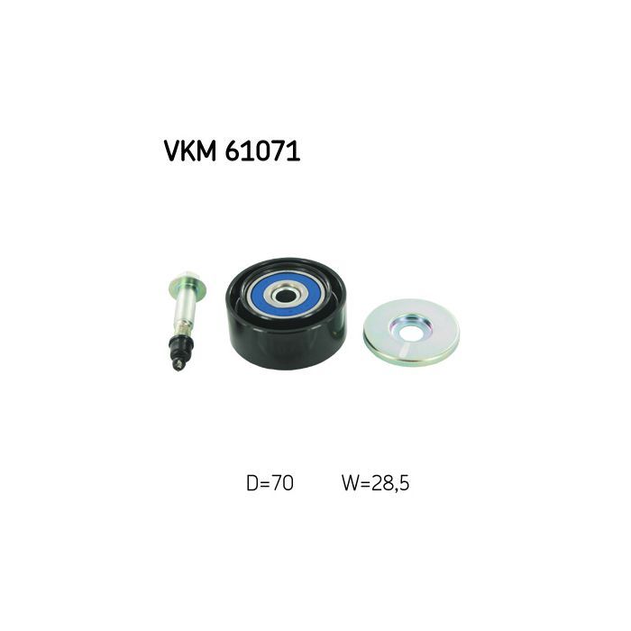 Ролик натяжителя ремня SKF VKM 61071 Фото