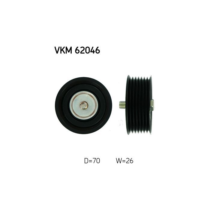 Ролик натяжителя ремня SKF VKM 62046 Фото