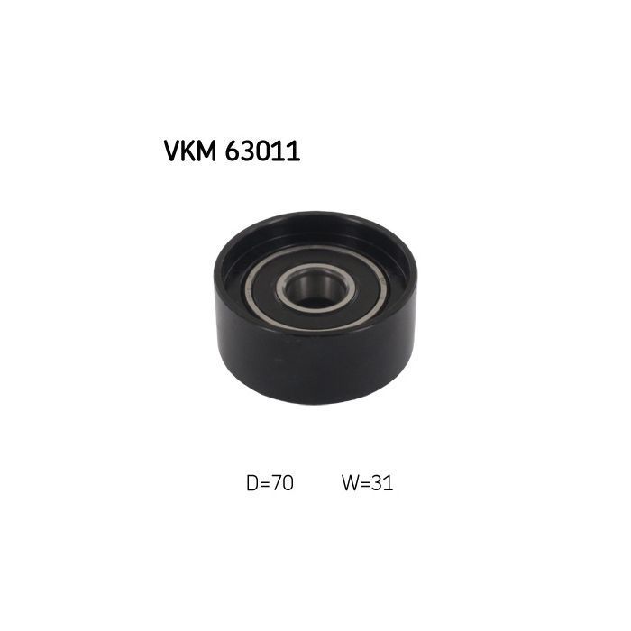 Ролик натяжителя ремня SKF VKM 63011 Фото