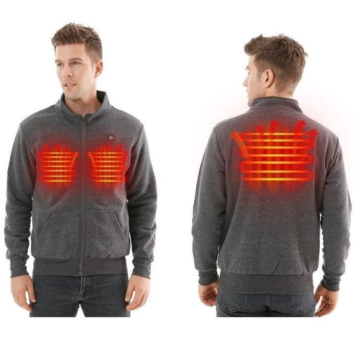 Кофта с подогревом 2E Heat Power Grey S Фото