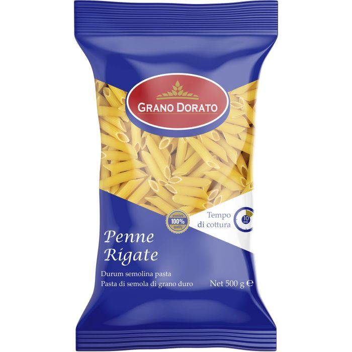 Макароны Grano Dorato Пера 500 г Фото