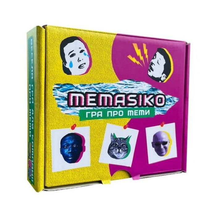 Настольная игра PLAYROOM Memasiko (игра о мемах) , украинский Фото