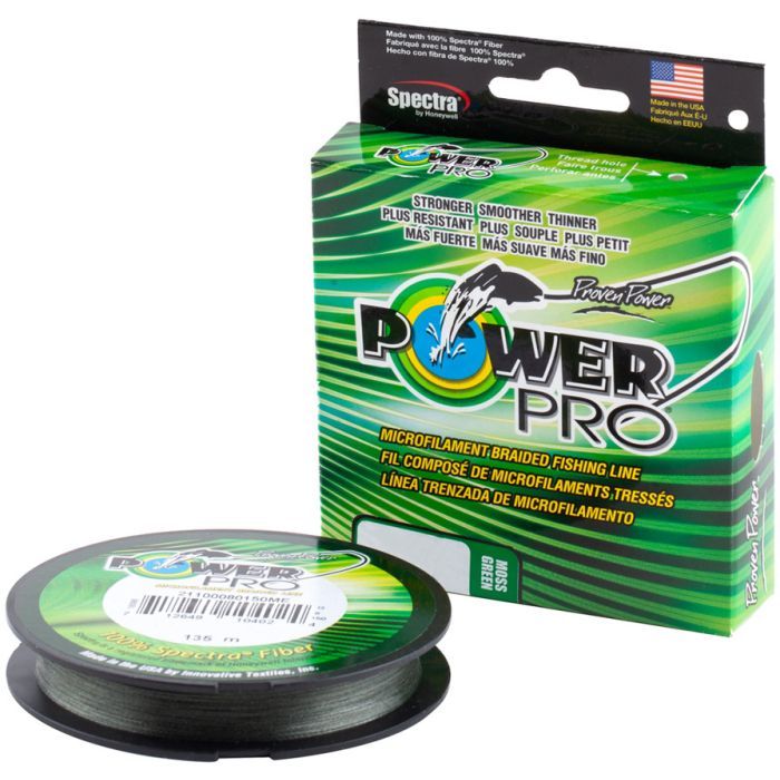 Шнур Power Pro Moss Green 135m 0.23mm 33lb/15.0kg Фото