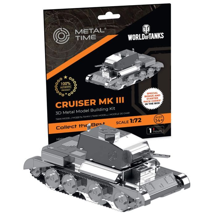 Конструктор Metal Time коллекционная модель Cruiser Mk III Фото