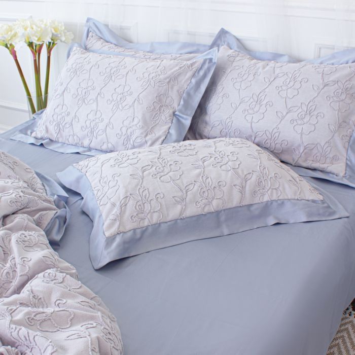 Постельное белье MirSon Pique Cotton Gray depth детский Фото