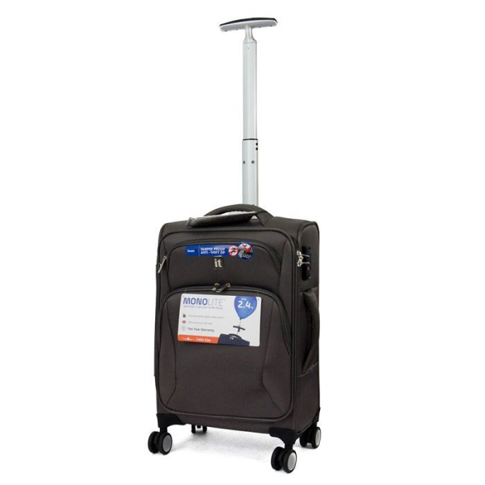 Чемодан IT Luggage Satin Dark Grey S Фото