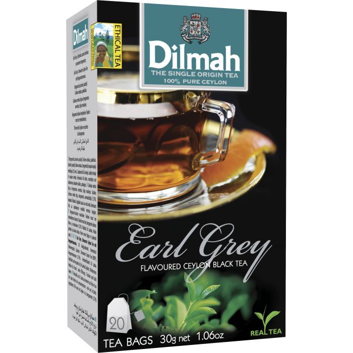 Чай Dilmah Ерл Грей 20х1.5 г Фото