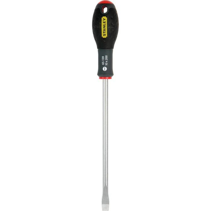 Отвертка Stanley FatMax, шлиц SL10х200мм, расширяющееся жало. Фото