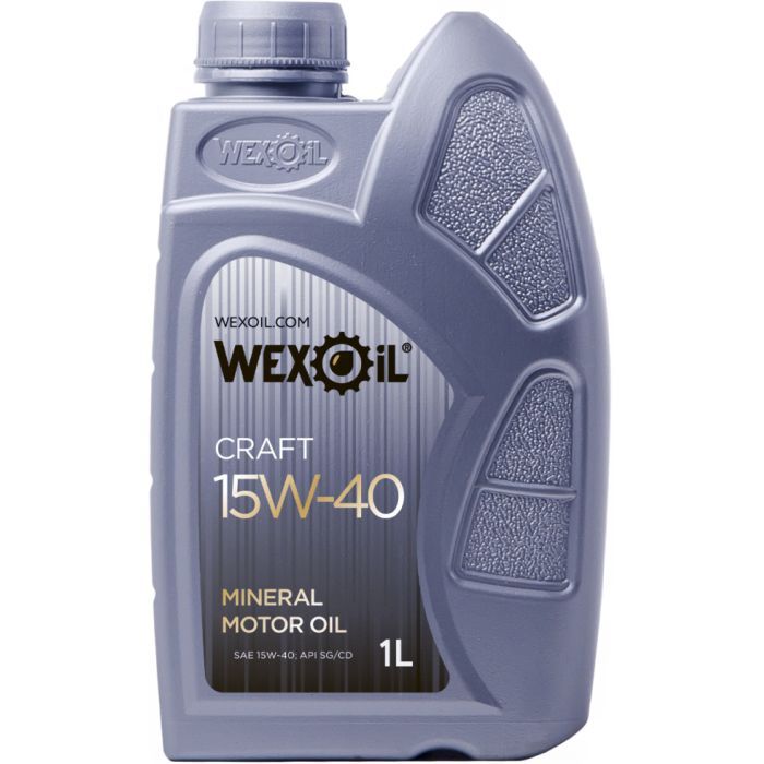 Моторное масло WEXOIL Craft 15w40 1л Фото