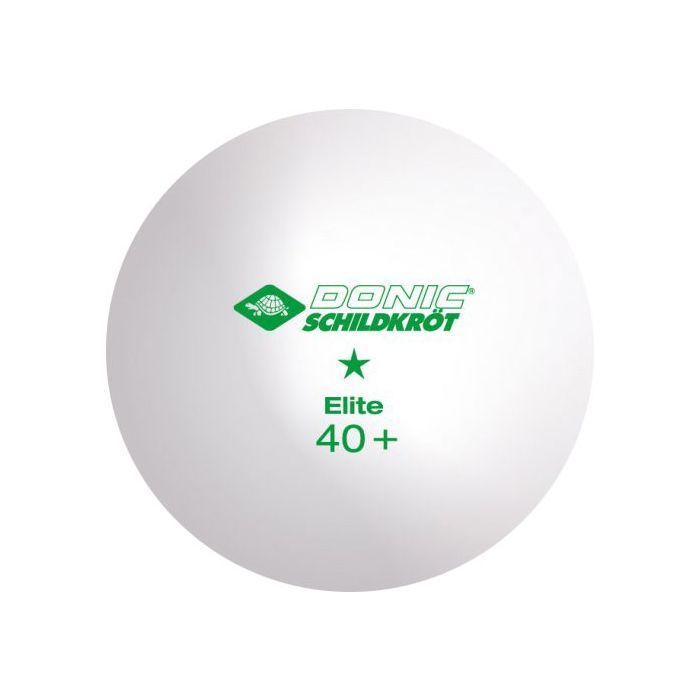 Мячик для настольного тенниса Donic Elite 1* 40+ 6шт Фото