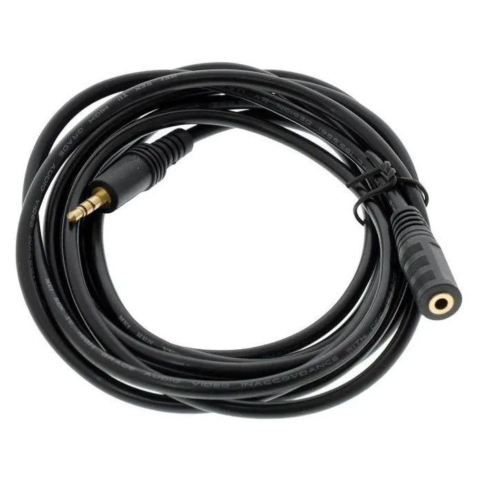 Кабель мультимедийный Value 3.5mm M to 3.5mm F 5.0m Фото