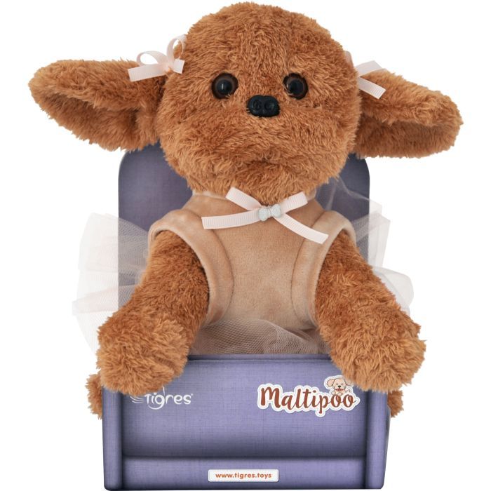 Мягкая игрушка Tigres Собачка Мальтіпу Кейзі Фото