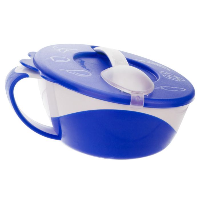 Тарелка детская Canpol babies 350 мл Синя Фото