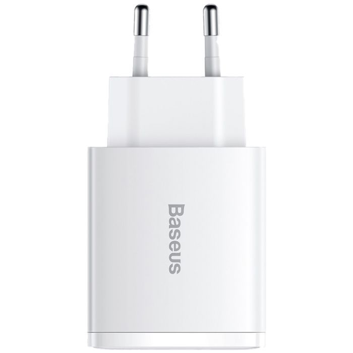 Зарядное устройство Baseus Compact Quick Charger 2U+C Фото