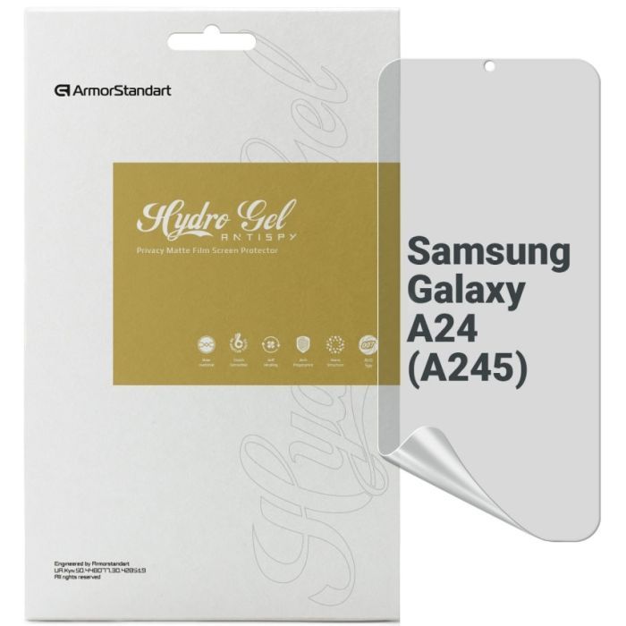 Пленка защитная Armorstandart Anti-spy Samsung A24 4G (A245) Фото