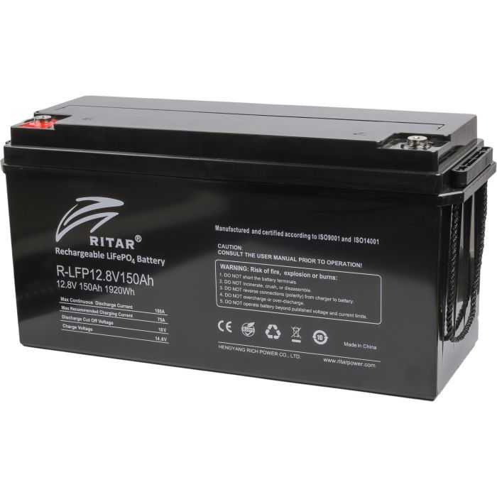 Батарея LiFePo4 Ritar R-LFP 12.8V 150Ah Фото