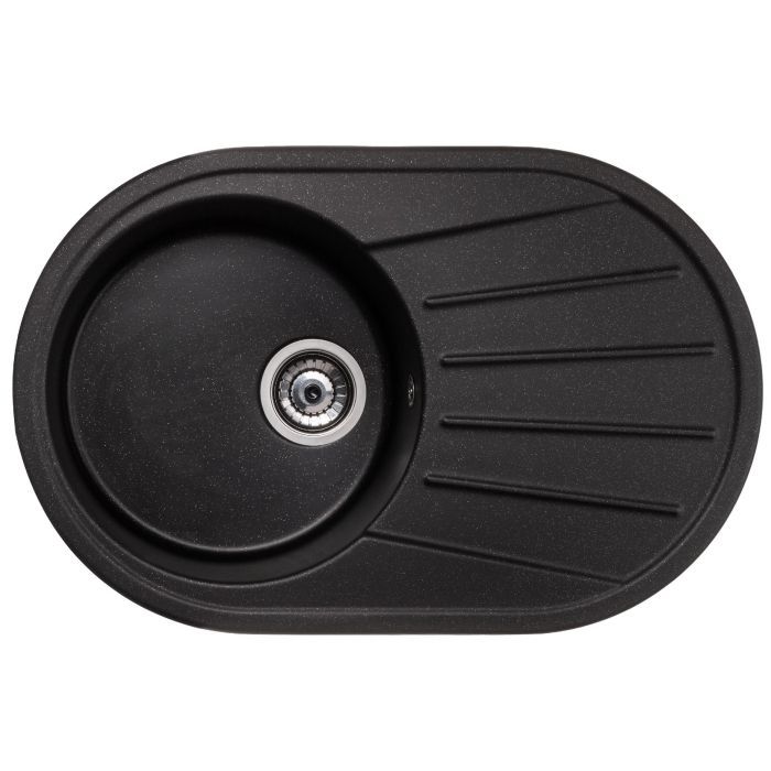 Мойка кухонная GRANADO MURCIA black shine Фото