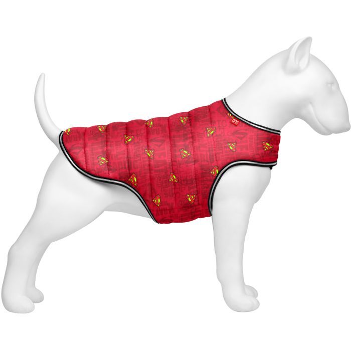 Курточка для животных WAUDOG Clothes "Супермен красный" XS Фото