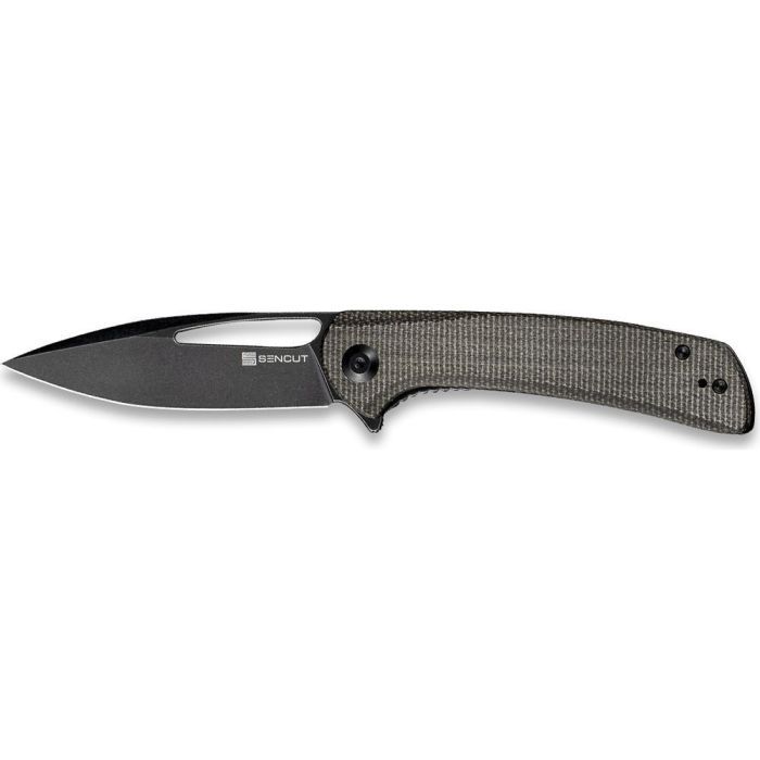 Нож Sencut Honoris Dark Micarta Black Blade Фото