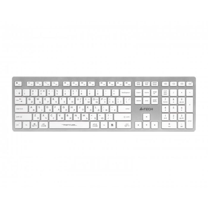Клавиатура A4Tech FBX50C USB/Bluetooth White Фото
