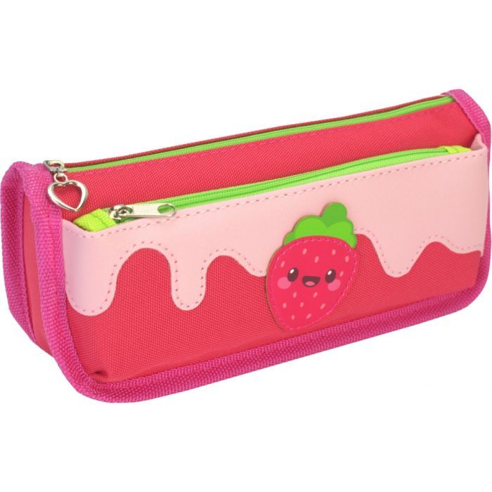 Пенал Cool For School 2 відділення Рожевий Фото
