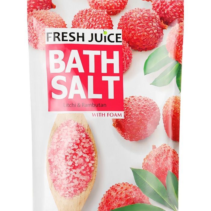 Соль для ванн Fresh Juice Litchi & Rambutan 500 г Фото