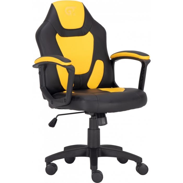 Кресло игровое GT Racer X-1414 Black/Yellow Фото