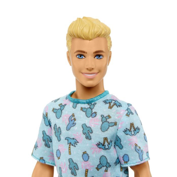 Кукла Barbie Fashionistas Кен у футболці з кактусами Фото 2