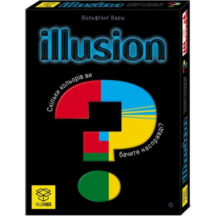 Настольная игра YellowBox Иллюзия (Illusion) украинский Фото