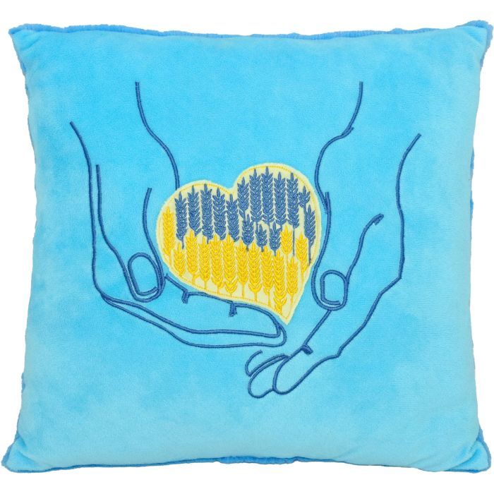 Мягкая игрушка Tigres Подушка Серце в долонях Фото