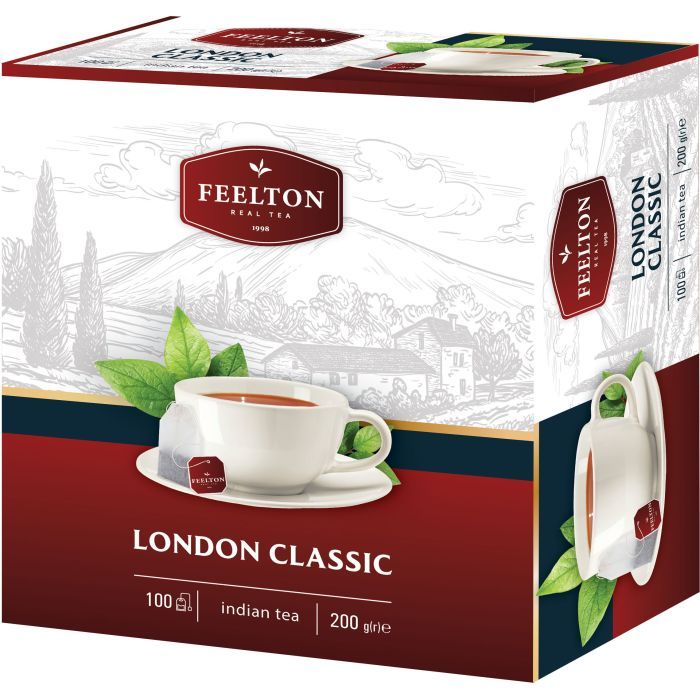 Чай Feelton London Classic 2 гх100 шт Фото