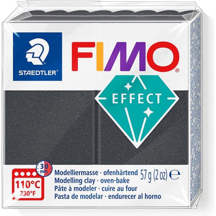 Пластика Fimo Effect, Серый металлик, 57 г Фото