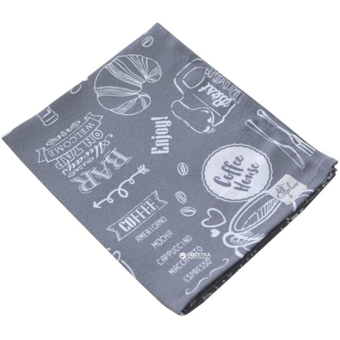 Салфетка на стол Прованс Breakfast grey 35х45 см Фото