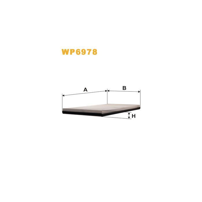 Фильтр салона Wixfiltron WP6978 Фото
