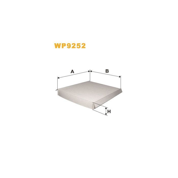 Фильтр салона Wixfiltron WP9252 Фото