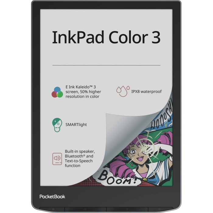 ЕлектроннакнигаPocketbook743K3InkPadColor3,StormySea(PB743K3-1-CIS)