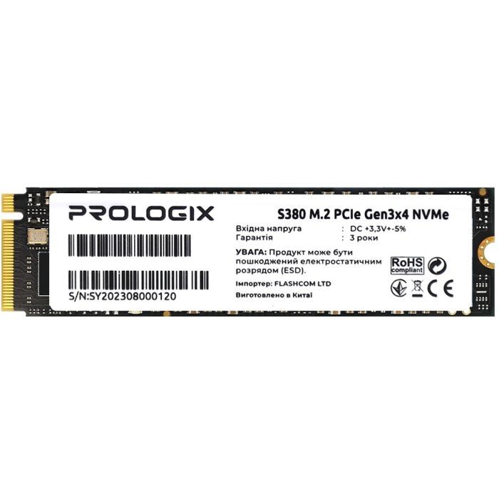 Накопитель SSD Prologix M.2 2280 512GB Фото