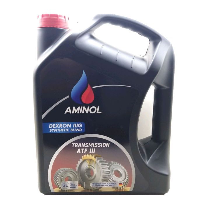 Трансмиссионное масло Aminol ATF-III червона 5л Фото
